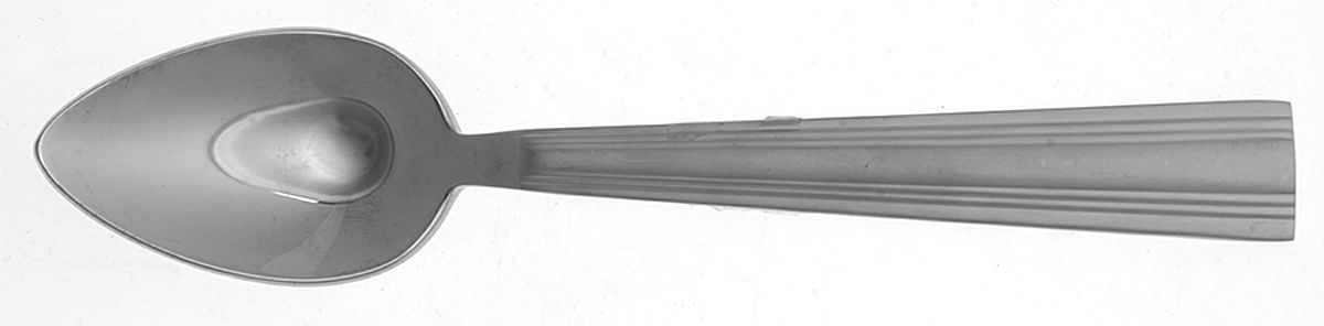 Embassy Satin (Stainless) Place/Oval Soup Spoon by Jumbo-1