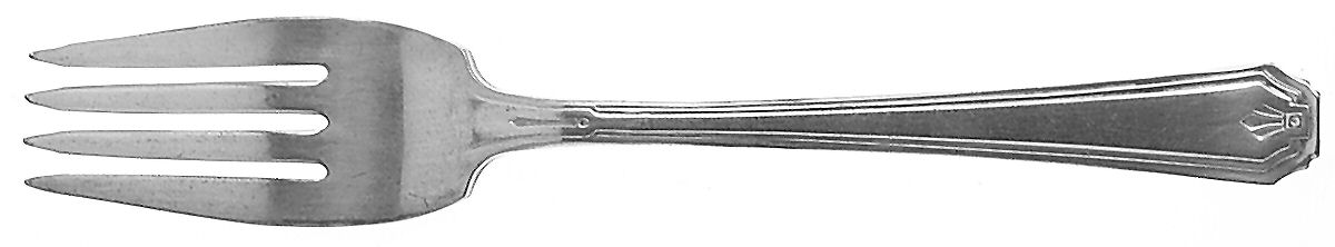 JEI1 (SILVERPLATE) Individual Salad Fork by Jefferson Silverplate-1