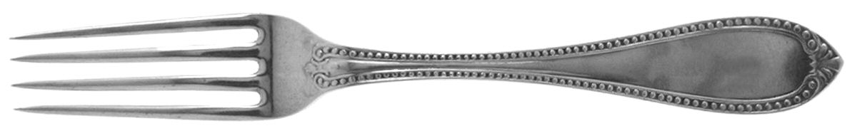 Bead (Sterling, 1850) Fork by John Polhamus-1