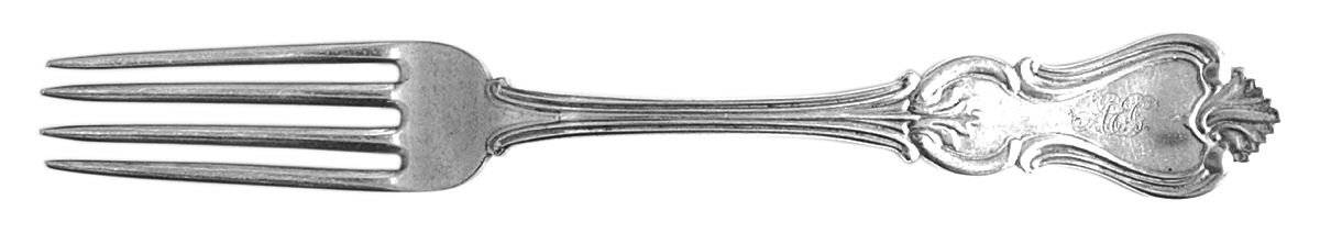 Prince Albert (Sterling, 1865) Fork by John Polhamus-1