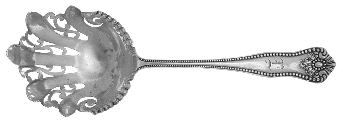 Lexington (Sterling) Fork-Vegetable/Serving-Solid by JB & SK Knowles Silver-1