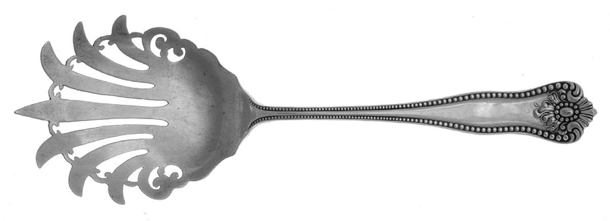 Lexington (Sterling) Fork-Vegetable/Serving-Solid by JB & SK Knowles Silver-1