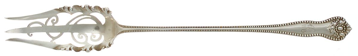 Lexington (Sterling) Cake Serving Fork by JB & SK Knowles Silver-1
