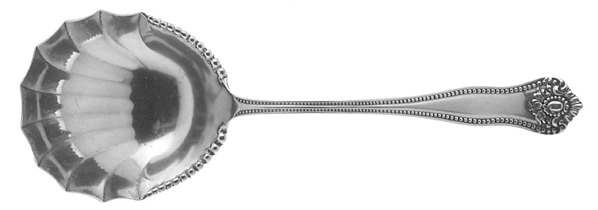 Lexington (Sterling) Small Solid Berry/Casserole Spoon by JB & SK Knowles Silver-1