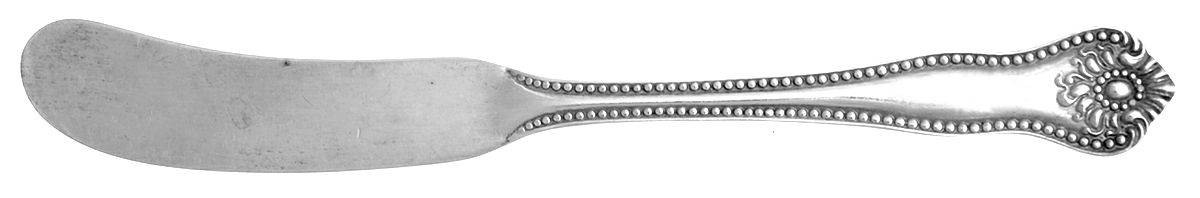 Lexington (Sterling) Flat Handle Butter Spreader by JB & SK Knowles Silver-1