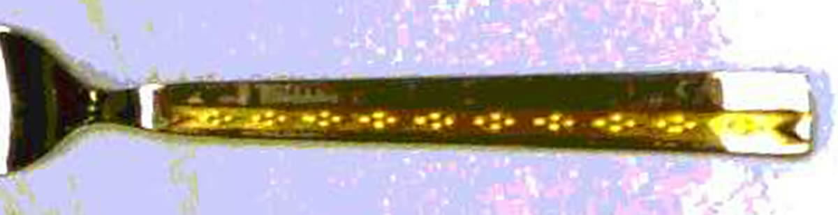JAG2 (STAINLESS, GOLD ACCENTS) Fork by Jager-1