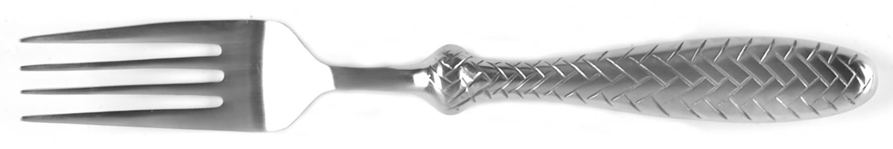 Classic Weave (Stainless) Fork by Joseph Abboud-1