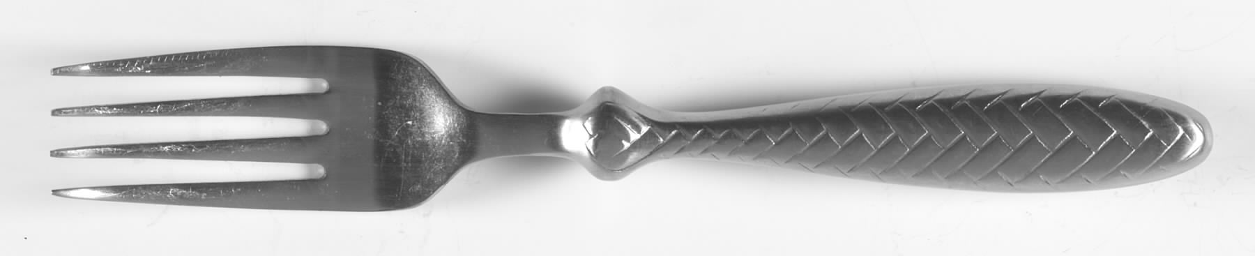 Classic Weave (Stainless) Individual Salad Fork by Joseph Abboud-1