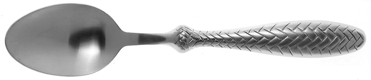 Classic Weave (Stainless) Place/Oval Soup Spoon by Joseph Abboud-1