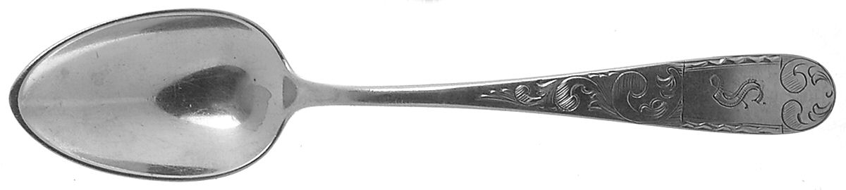 Mayflower (Sterling) Place/Oval Soup Spoon by Jenkins & Jenkins-1