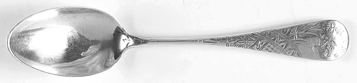 No. 7 (Coin) Dessert/Oval Soup Spoon by JB & SK Knowles Silver-1