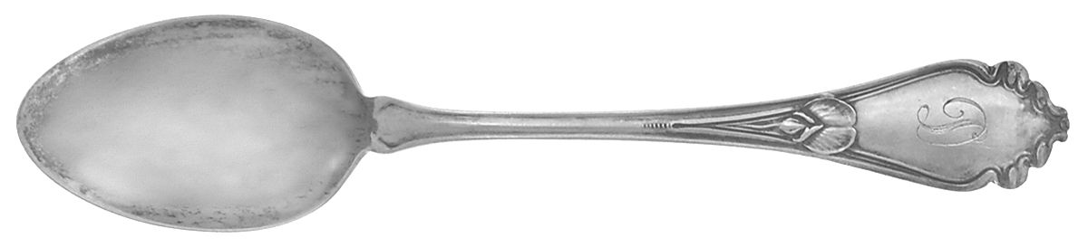 Sweet Pea (Sterling) Teaspoon by JB & SK Knowles Silver-1