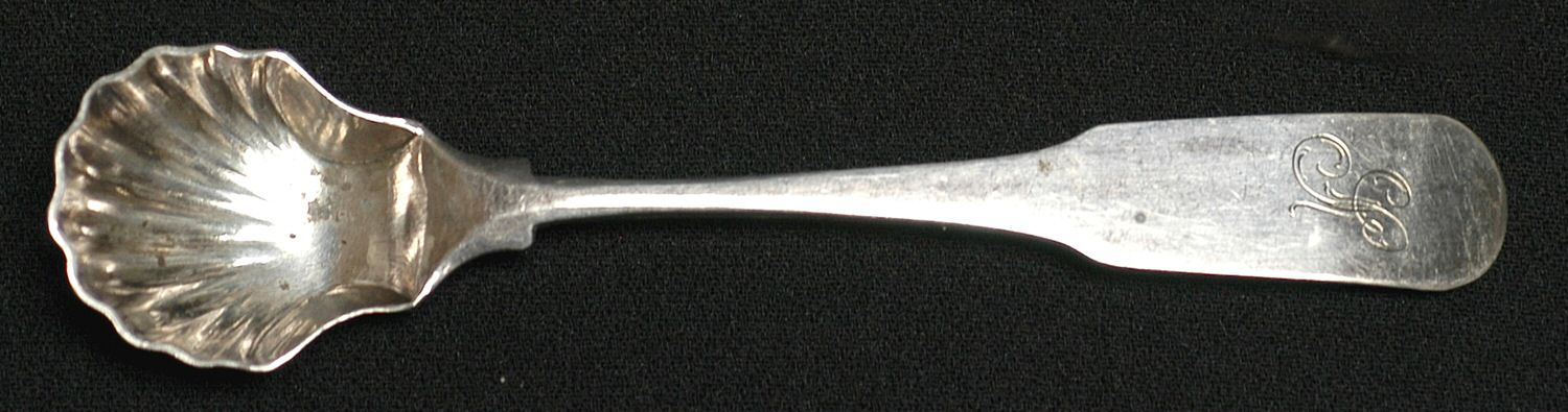 JWG1 (Coin) Master Salt Spoon by John Ward Gethen-1