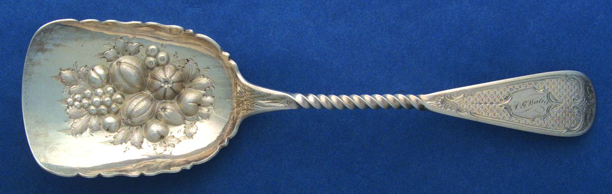 Jew14 (Coin) Solid Berry Serving Scoop by J E Caldwell-1