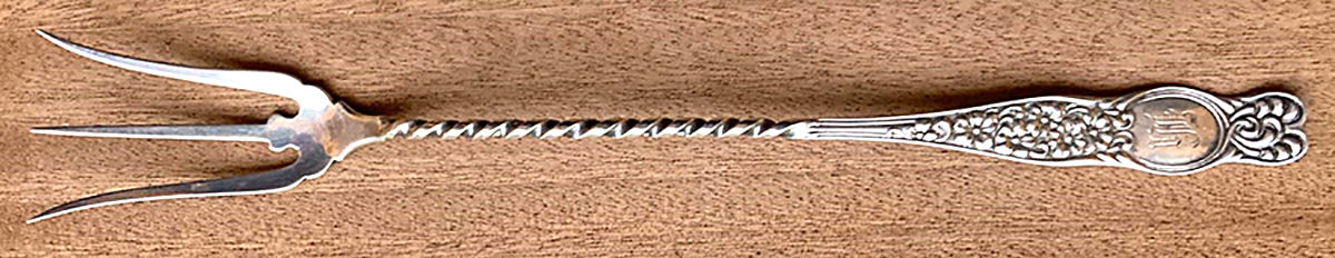 JSE5 (Sterling) Large Lettuce Serving Fork by Joseph Seymour-1