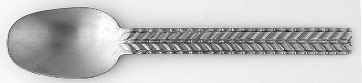 Signature Sisal (Stainless) Place/Oval Soup Spoon by Joseph Abboud-1