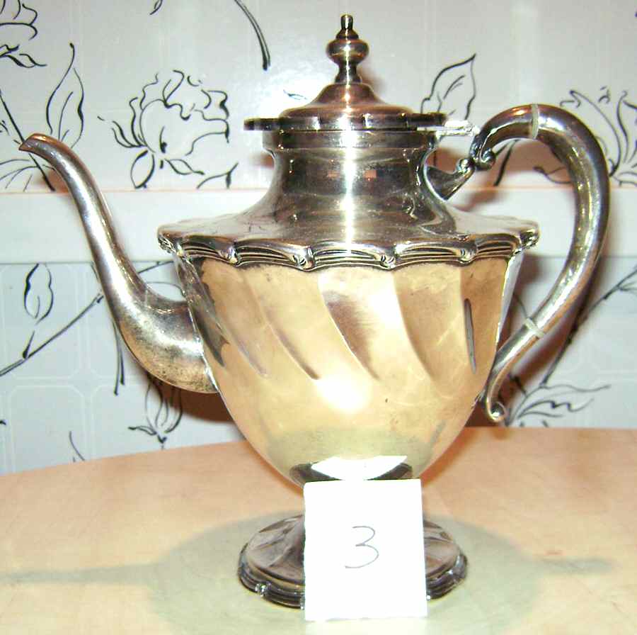 Sterling Hollowware Teapot by Jose Marmolejo-1