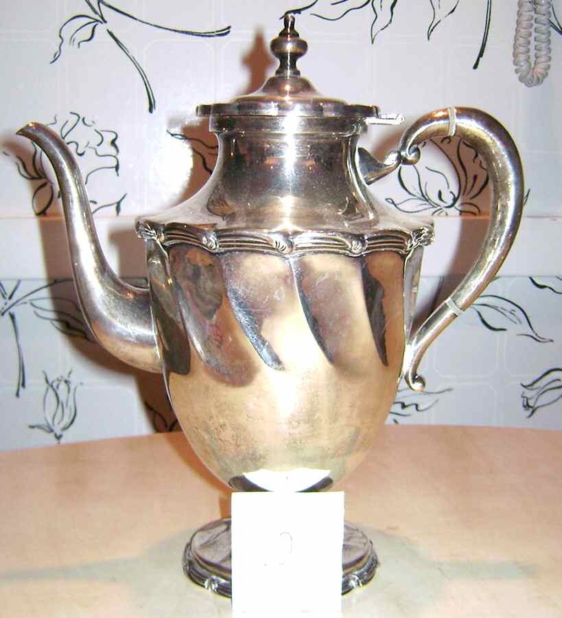 Sterling Hollowware Coffee Pot by Jose Marmolejo-1