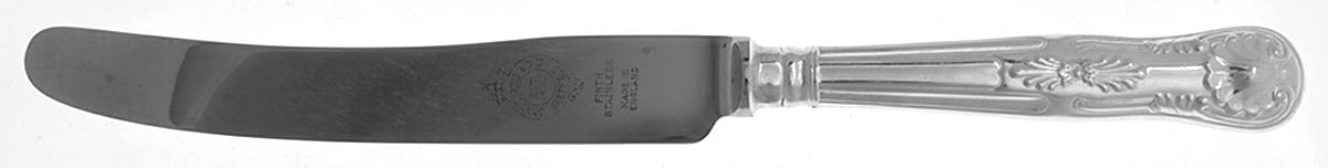Kings (Silverplate) Old French Hollow Knife by John Turton-1