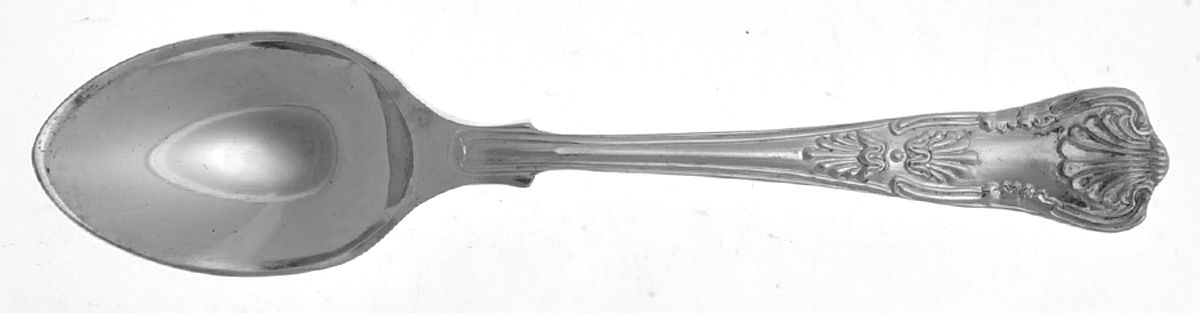 Kings (Silverplate) Five O'Clock Teaspoon by John Turton-1