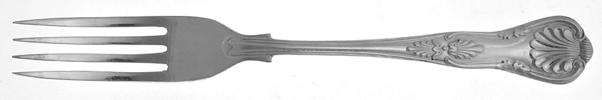 Kings (Silverplate) Fork by John Turton-1