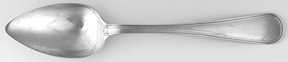 JVK1 (Sterling) European Place/Oval Soup Spoon by J M Van Kempen-1