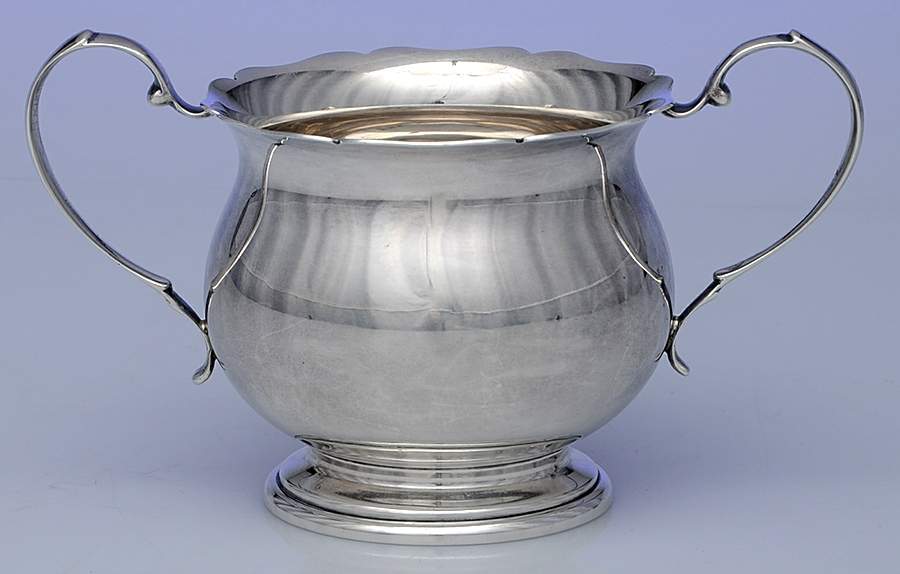 200x (Sterling, Hollowware) Open Sugar Bowl by J. Wagner & Son, Inc-1