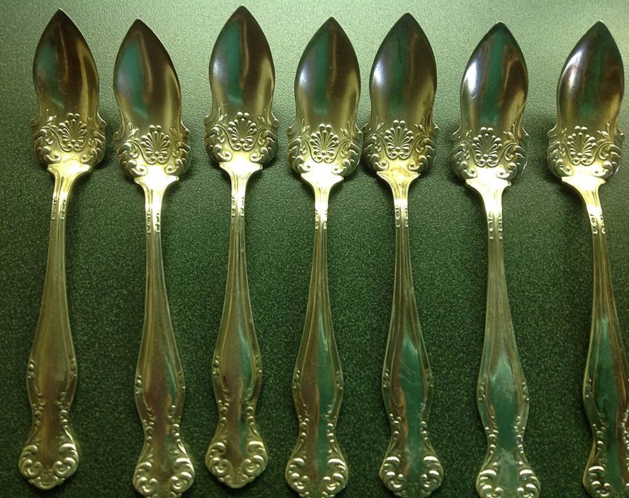 JRE1 (Silverplate) Fruit/Orange Spoon by J. Rogers&Co.-1