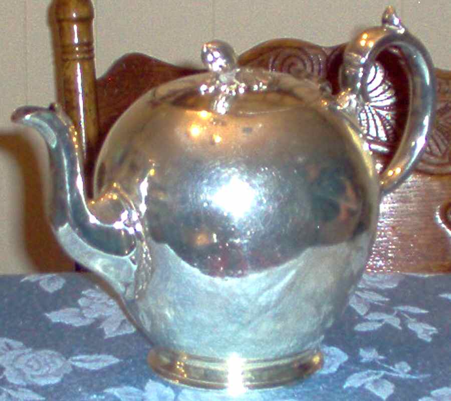 4368 (Silverplate, Hollowware) Teapot by James Dixon & Sons-1
