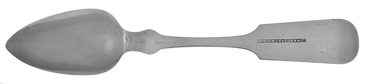 Coin Silver Flatware Teaspoon by J B Mcfadden & Son-2