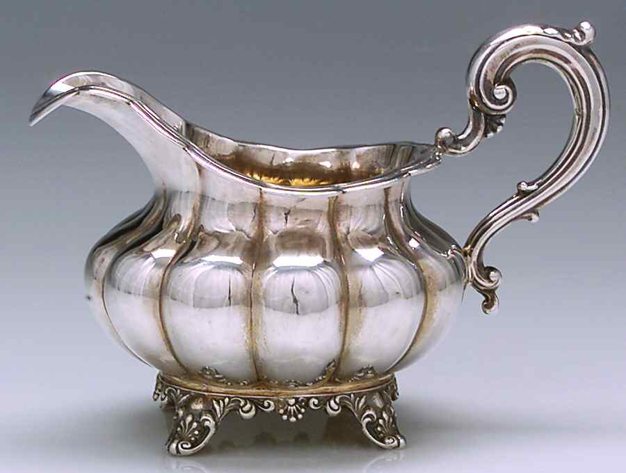 JSY2 (Sterling, Hollowware) Creamer by Joseph&Albert Savory-1