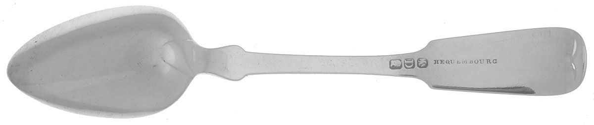 Coin Silver Flatware Teaspoon by John D Hewson-2