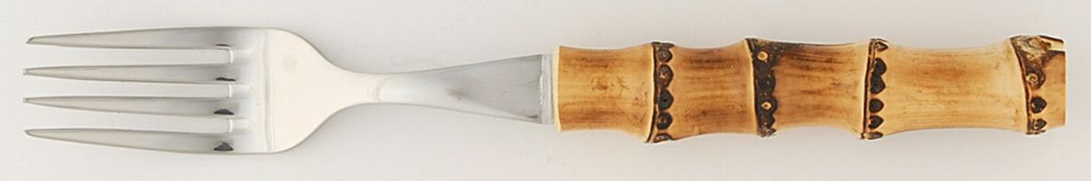 Bamboo-Natural (Stainless, Wood) Fork by Juliska Flatware-1