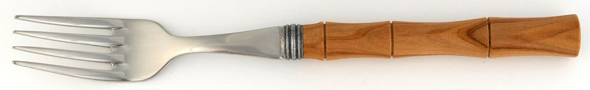 Olive Wood (Stainless, Wood) Fork by Juliska Flatware-1