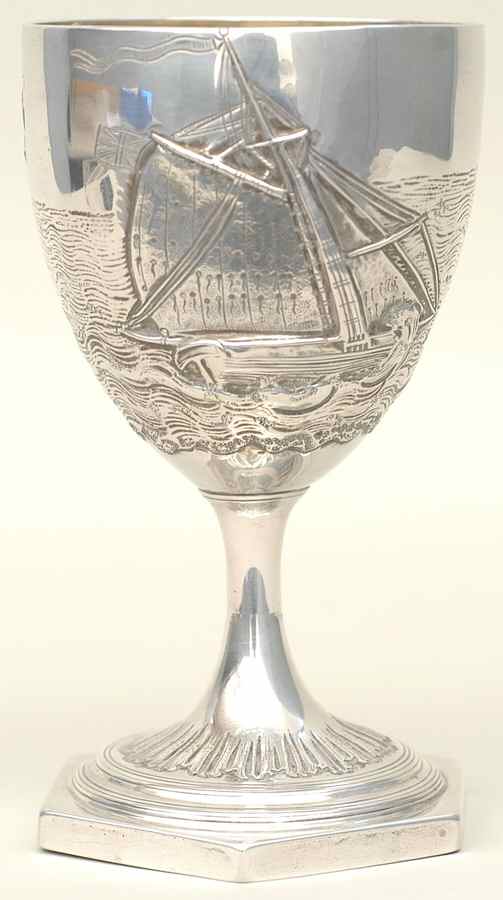 Sterling Hollowware Water Goblet by John Mewburn-1