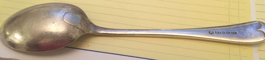 JTU3 (Silverplate) Place/Oval Soup Spoon by John Turton-1