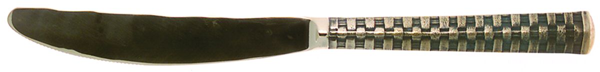 Bronze Weave (Bronzeware) Modern Solid Knife by Joseph Abboud-1