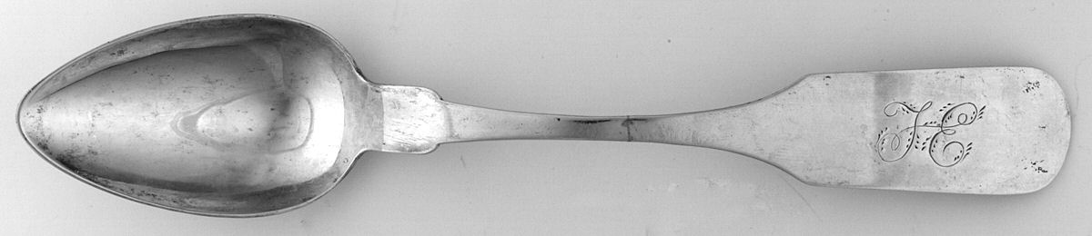 JHN1 (Coin) Tablespoon (Serving Spoon) by John C Stedman-1
