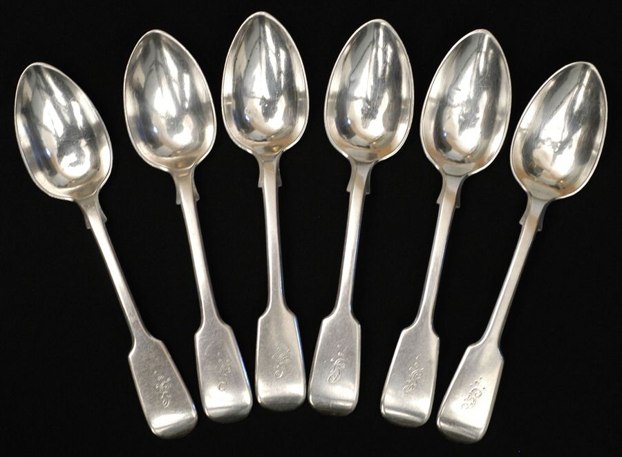J1H (Sterling) Teaspoon - Set of 6 by Jonathan Hayne-1