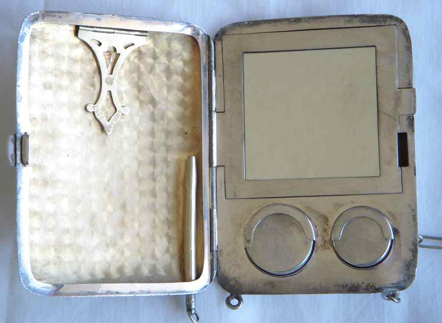 1157 (Sterling, Hollowware) Coin Purse by James E. Blake Co.-1