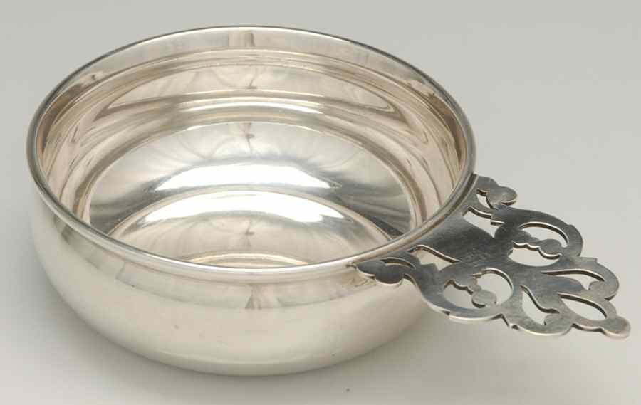 70 (Sterling, Hollowware) Sterling Porringer by J E Caldwell-1