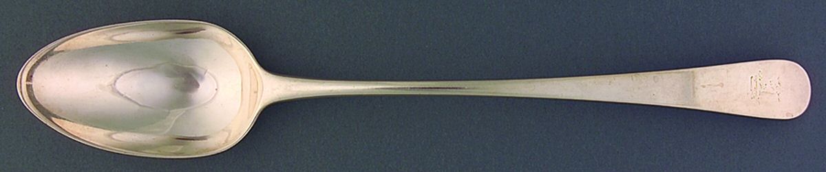 JLA1 (Sterling) Oversize Solid Salad Serving Spoon by John Lambe-1