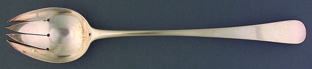 JLA1 (Sterling) Oversize Solid Salad Servng Fork by John Lambe-1