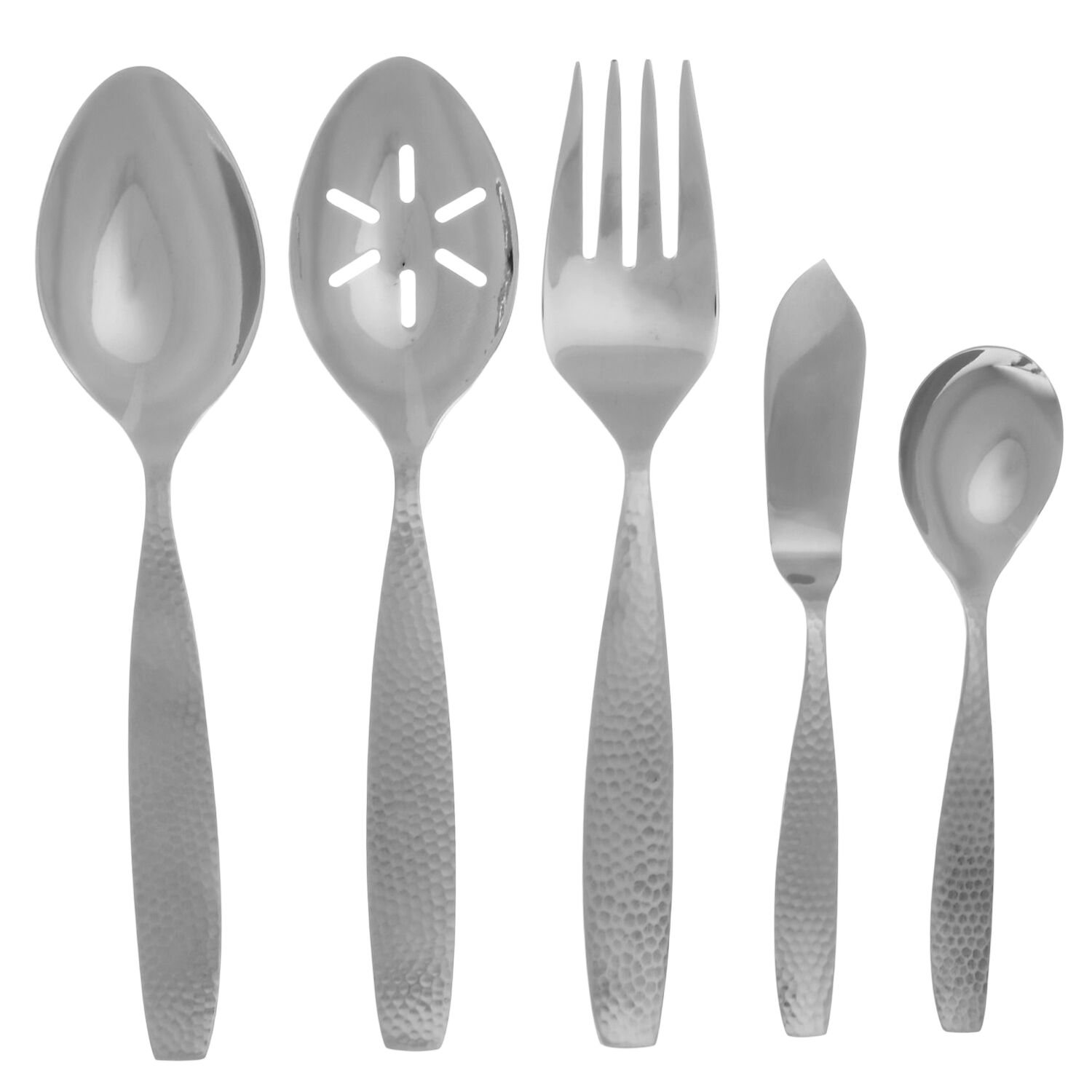 Hammer Five (Stainless) 5 Piece Hostess Set by Joseph Abboud-1