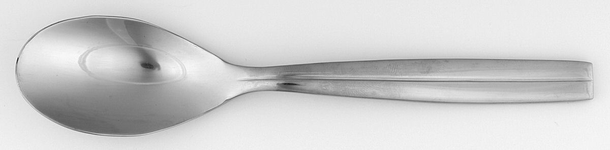 Longitude (Stainless) Place/Oval Soup Spoon by Joseph Abboud-1