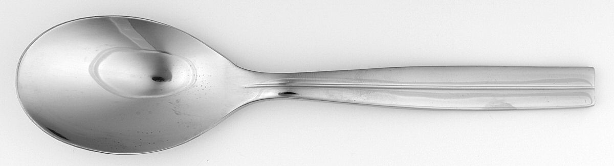 Longitude (Stainless) Tablespoon (Serving Spoon) by Joseph Abboud-1