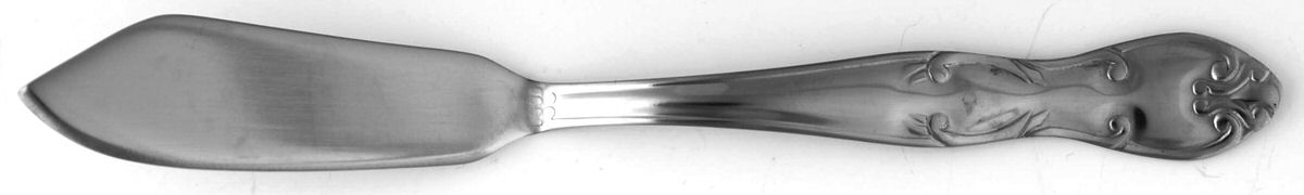 Baroque(Stainless) Flat Handle Master Butter Knife by Jcpenney-1