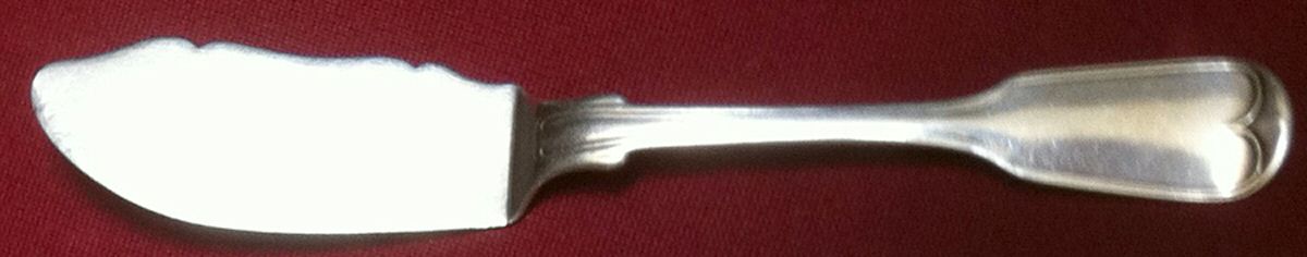 JLB2 (Coin) Flat Handle Master Butter Knife by Jones, Lows & Ball-1
