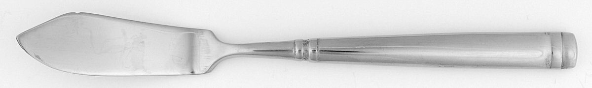 Milano (Stainless) Flat Handle Master Butter Knife by Joseph Abboud-1