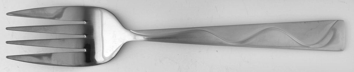 Jazz (Stainless) Medium Solid Cold Meat Serving Fork by Jcpenney-1